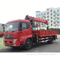 Dongfeng Chassis Cummins Engine Truck with Crane